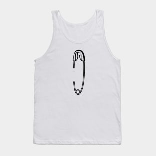 safety pin Tank Top